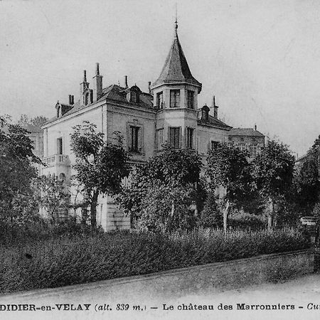 مبيت وإفطار Saint-Didier-en-Velay Les Marronniers المظهر الخارجي الصورة